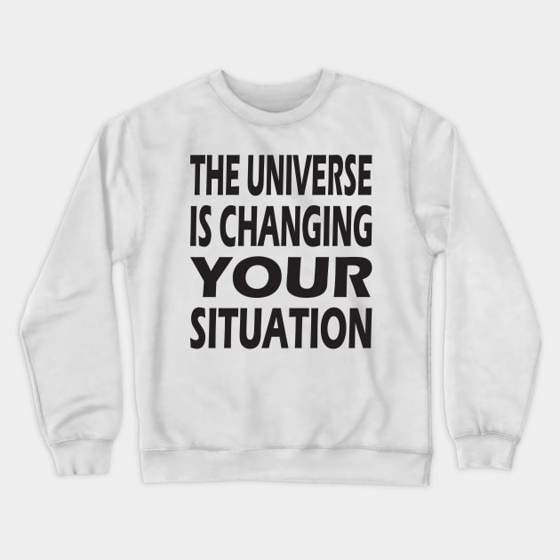 Manifestation Crewneck Sweatshirt by lawofattraction1111